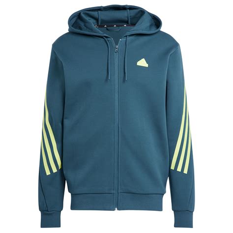 adidas 3-streifen kapuzenjacke herren